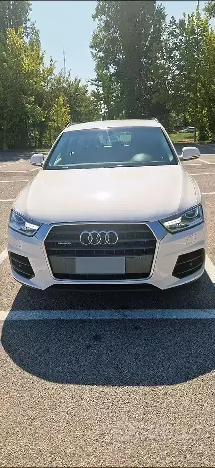 Usata Audi Q3 150 CV (110 kW) 2016 Bianco SUV