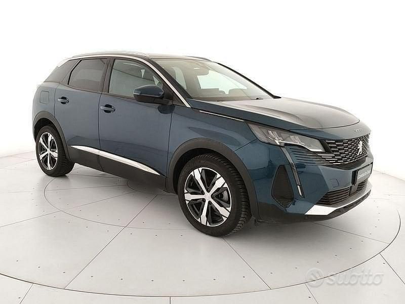 Usata Peugeot 3008 Business-Line 130 CV (95 kW) 2021 Blu SUV