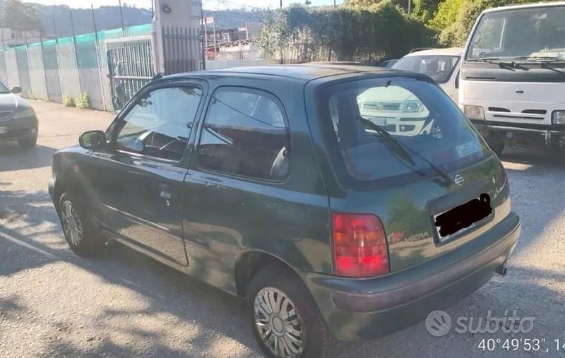Usata Nissan Micra 1997 Verde Utilitaria