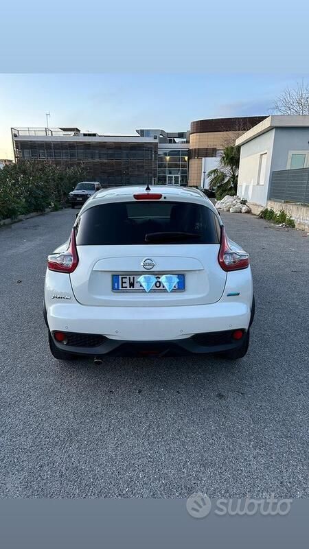 Usata Nissan Juke N-TEC 110 CV (80 kW) 2014 Bianco SUV