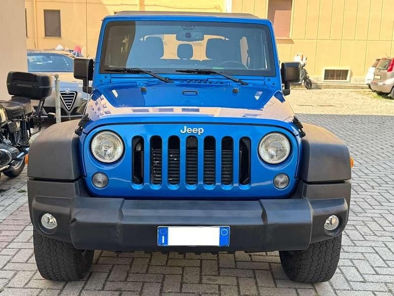 Blu/azzurro Usata 2016 Jeep Wrangler Unlimited Rubicon SUV | 30.000 € (Super prezzo) - Immagine 1/4