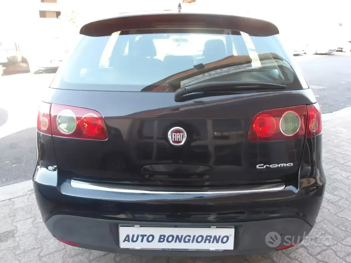 Usata Fiat Croma Dynamic 120 CV (88 kW) 2010 Nero Station wagon