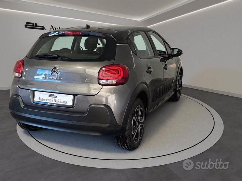 Usata Citroën C3 Feel 83 CV (61 kW) 2020 Grigio Utilitaria
