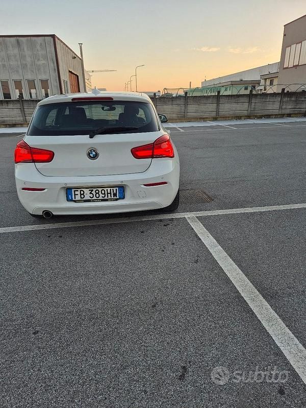 Usata BMW 116 116 CV (85 kW) 2015 Bianco Utilitaria
