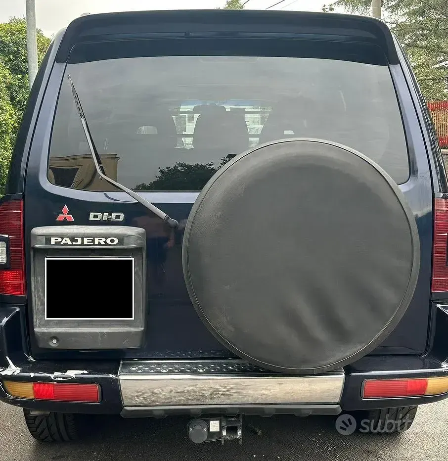 Usata Mitsubishi Pajero 165 CV (121 kW) 2001 Bluazzurro SUV