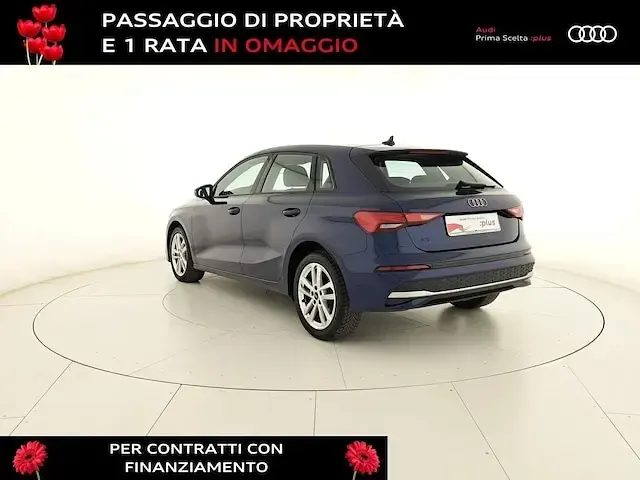 Usata Audi A3 Advanced Plus 116 CV (85 kW) 2025 Blu navarra metallizzato Berlina