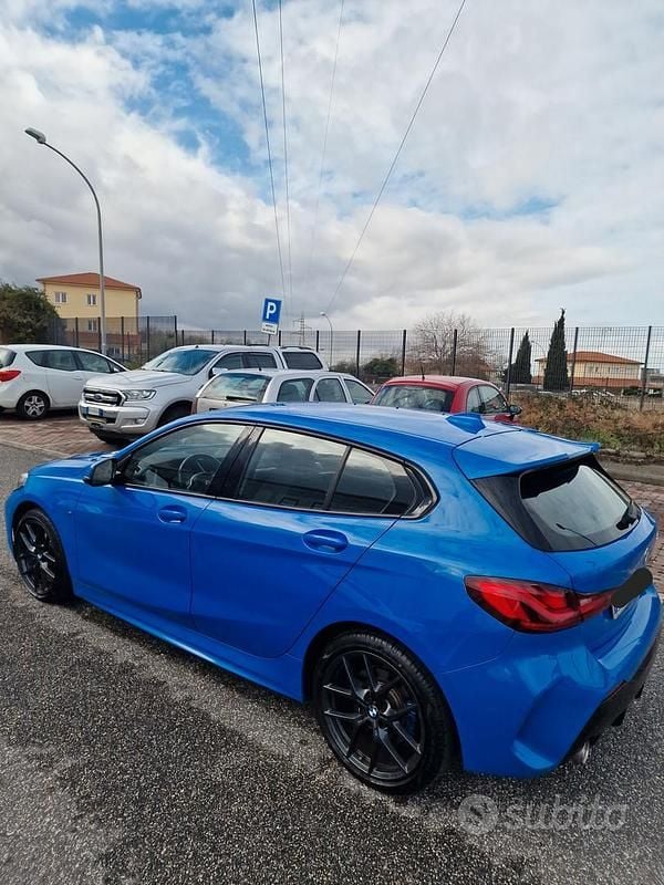 Usata BMW 118 M Sport 150 CV (110 kW) 2021 Blu Utilitaria