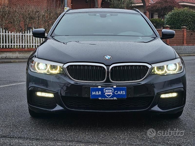 Usata BMW 520 M Sport 190 CV (139 kW) 2019 Blu Station wagon