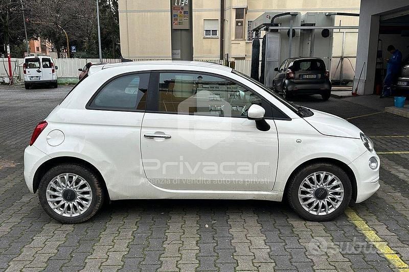 Usata Fiat 500 Lounge 69 CV (50 kW) 2020 Bianco Utilitaria