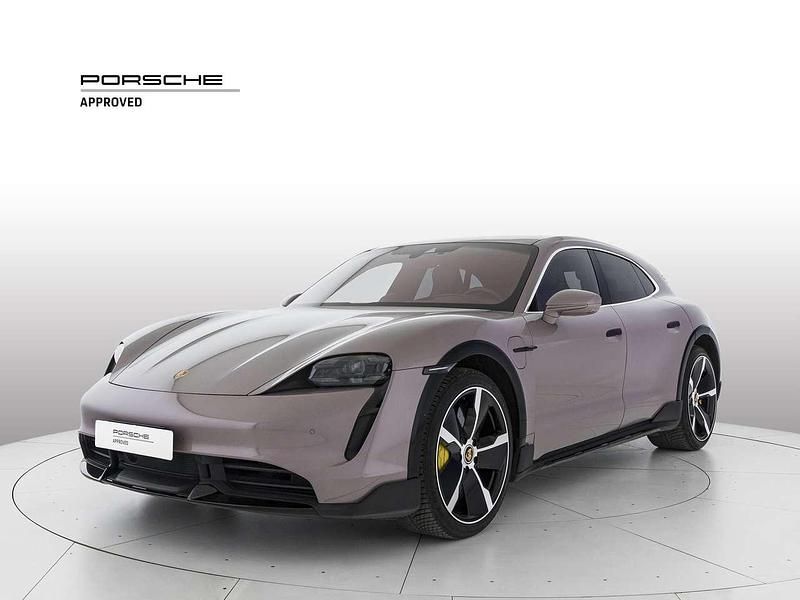 Usata Porsche Taycan Cross Turismo 559 kW (761 CV) 2021 1i frozenberry metallizzato Station wagon