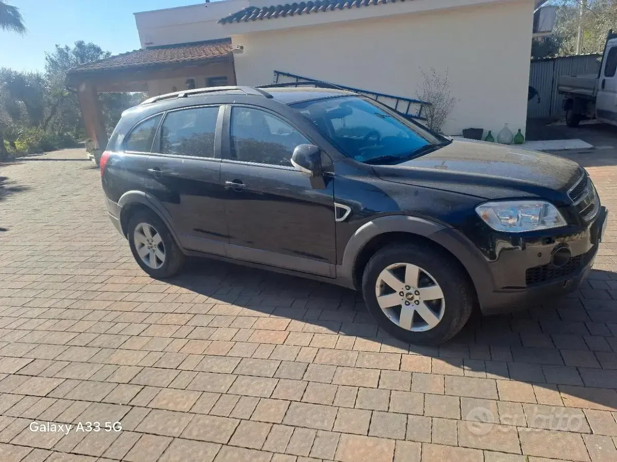 Usata Chevrolet Captiva 136 CV (100 kW) 2009 Nero SUV