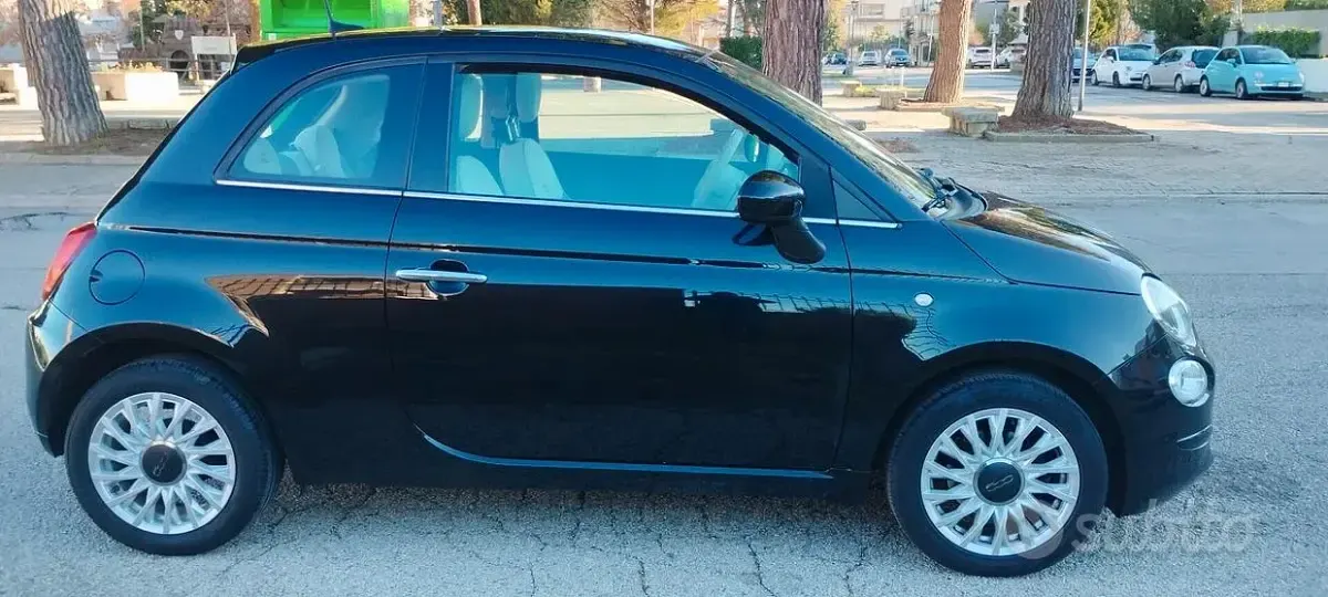 Usata Fiat 500 69 CV (50 kW) 2020 Nero Berlina