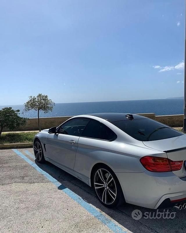 Begagnad BMW 425 Efficient Dynamics 218 HK (160 kW) 2015 Grå Sportkupé
