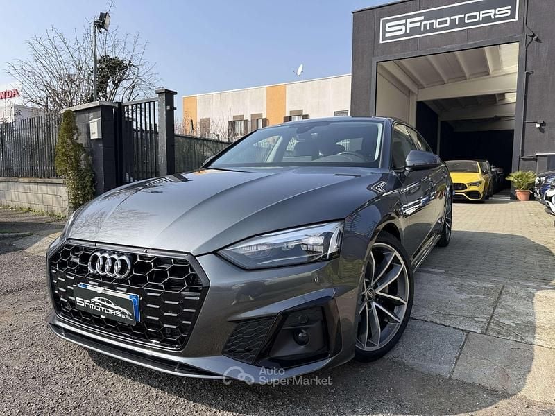 Usata Audi A5 Sportback S-Line 204 CV (150 kW) 2021 Grigio Utilitaria
