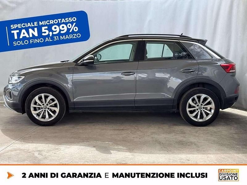 Usata VW T-Roc Life 116 CV (85 kW) 2023 Grigio SUV