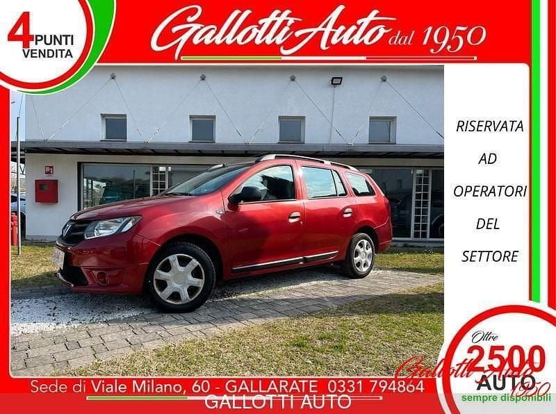Usata Dacia Logan 75 CV (55 kW) 2014 Rosso Station wagon