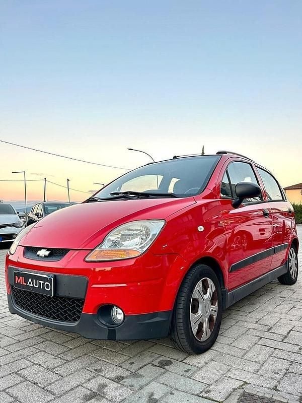 Usata Chevrolet Matiz SE 51 CV (37 kW) 2009 Rosso Utilitaria