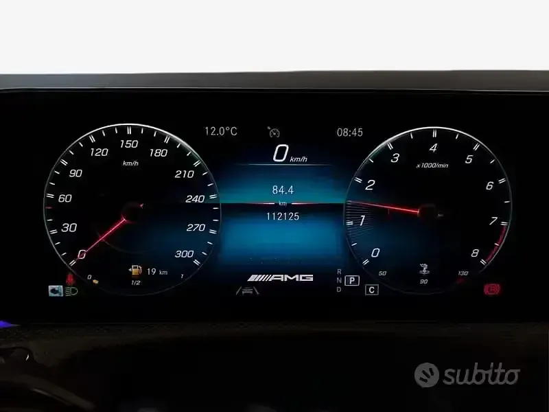 Usata Mercedes A45 AMG 421 CV (309 kW) 2022 Grigio Berlina