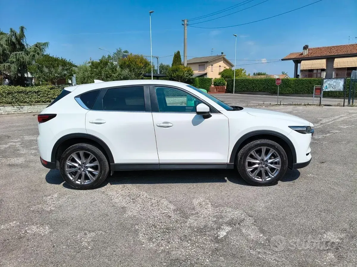 Usata Mazda CX-5 150 CV (110 kW) 2019 Bianco SUV