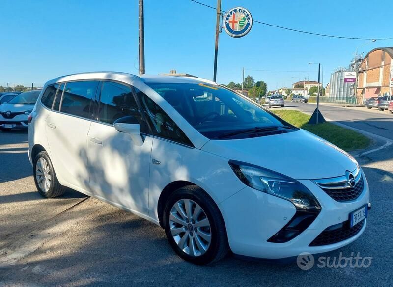 Usata Opel Zafira 150 CV (110 kW) 2016 Bianco Monovolume