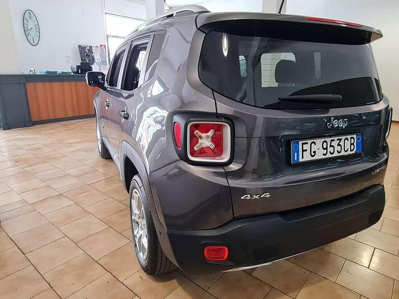Usata Jeep Renegade Limited 140 CV (102 kW) 2016 Grigio SUV