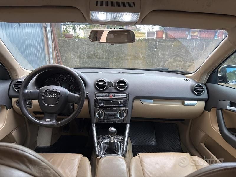 Usata Audi A3 250 CV (183 kW) 2004 Nero Berlina