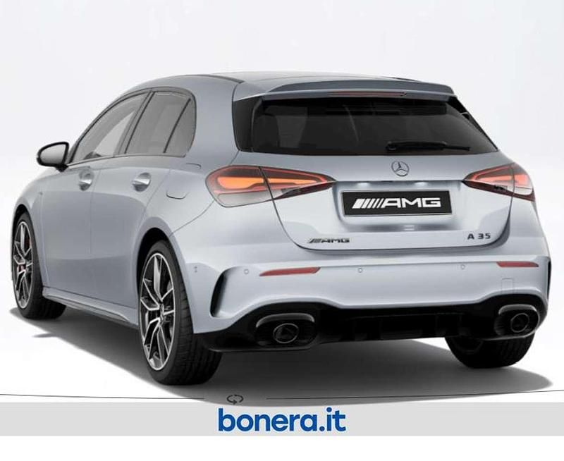 Nuova Mercedes A35 AMG Premium 306 CV (225 kW) 2026 Argento hightech Berlina