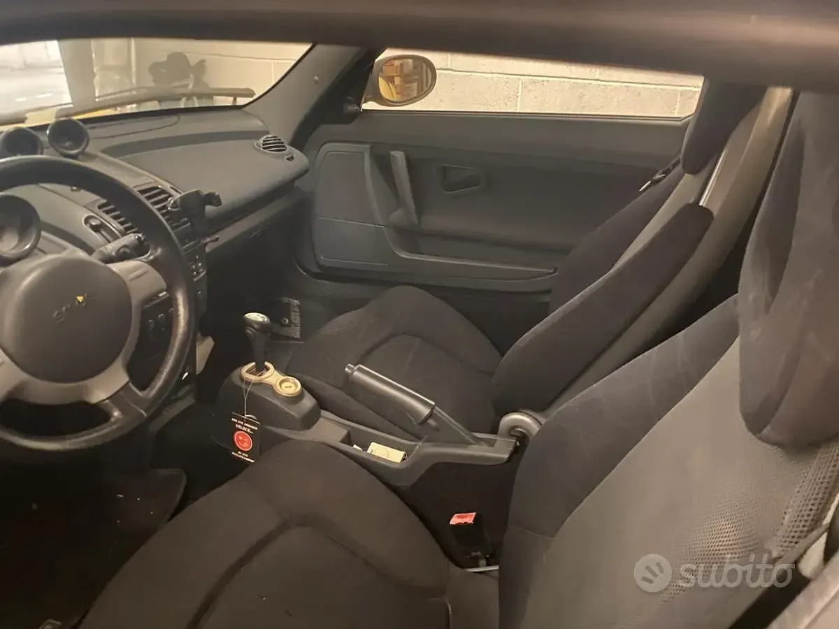 Usata Smart Roadster 82 CV (60 kW) 2005 Giallo Cabrio