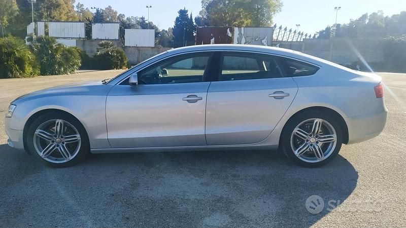 Usata Audi A5 143 CV (105 kW) 2013 Grigio Berlina