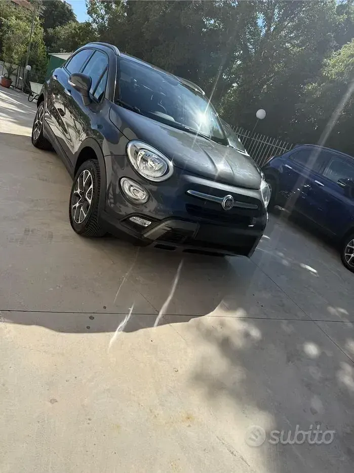 Usata Fiat 500X Cross 140 CV (102 kW) 2018 Grigio SUV