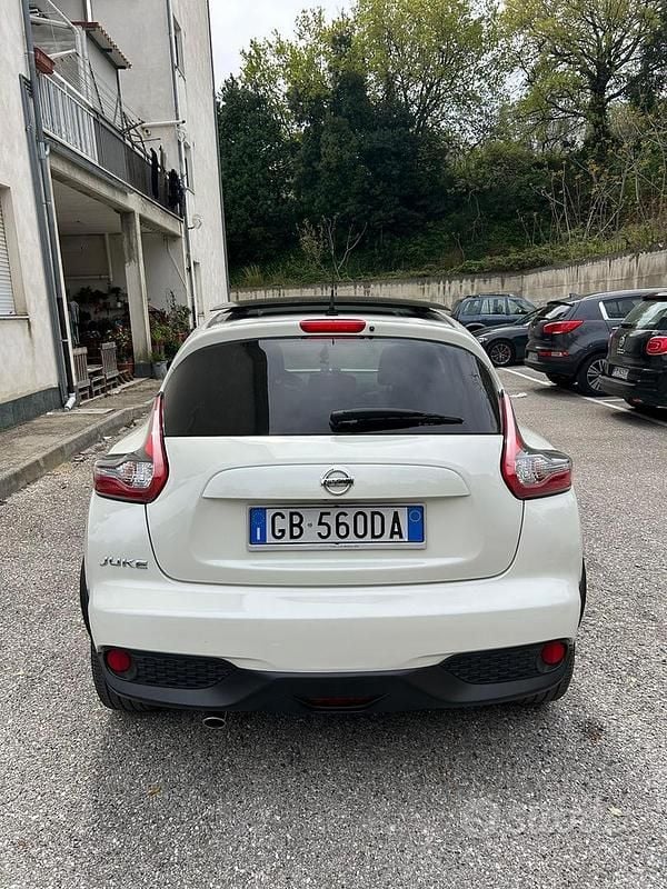 Usata Nissan Juke Tekna 111 CV (81 kW) 2017 Bianco SUV