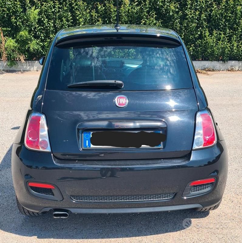 Usata Fiat 500S S 95 CV (69 kW) 2013 Nero Berlina
