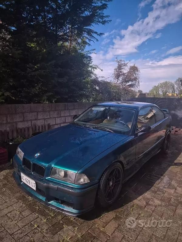 Usata BMW 320 150 CV (110 kW) 1995 Verde Coupé