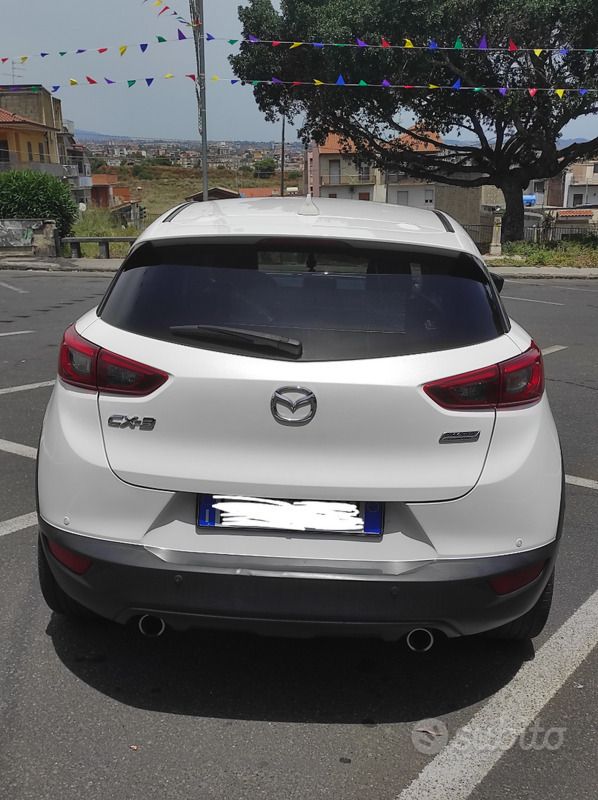 Usata Mazda CX-3 Exceed 105 CV (77 kW) 2017 Bianco SUV