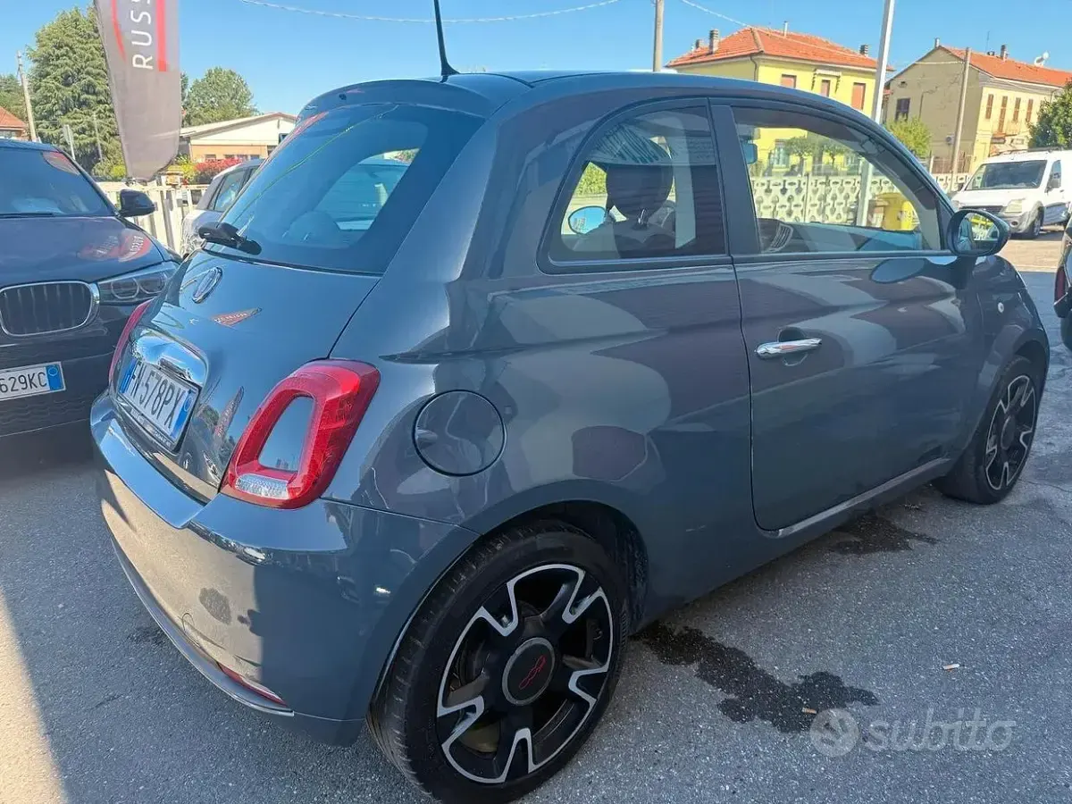 Occasion Fiat 500 Lounge 69 PK (50 kW) 2018 Grijs Sedan