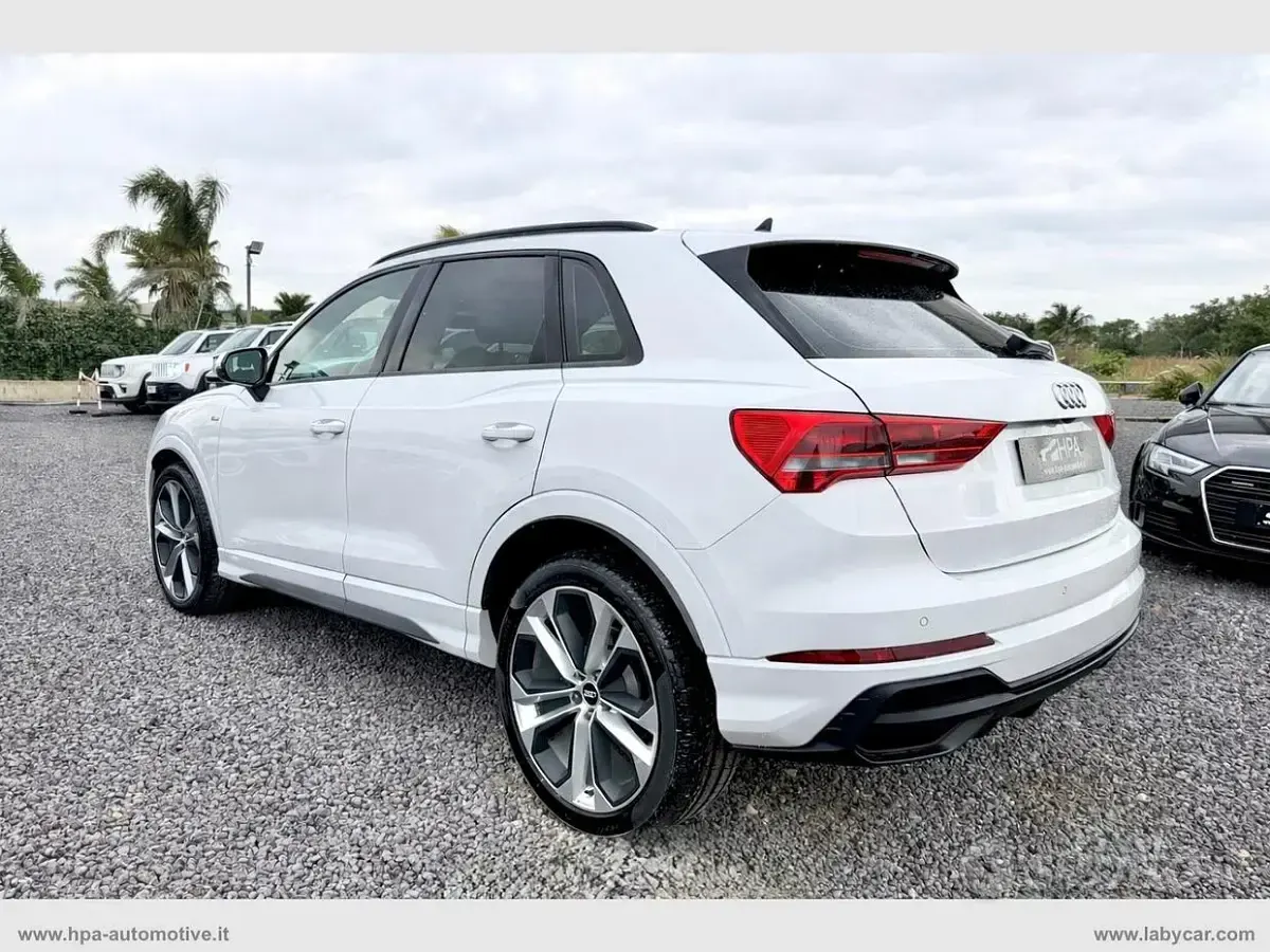 Usata Audi Q3 S-Line 150 CV (110 kW) 2019 Bianco SUV