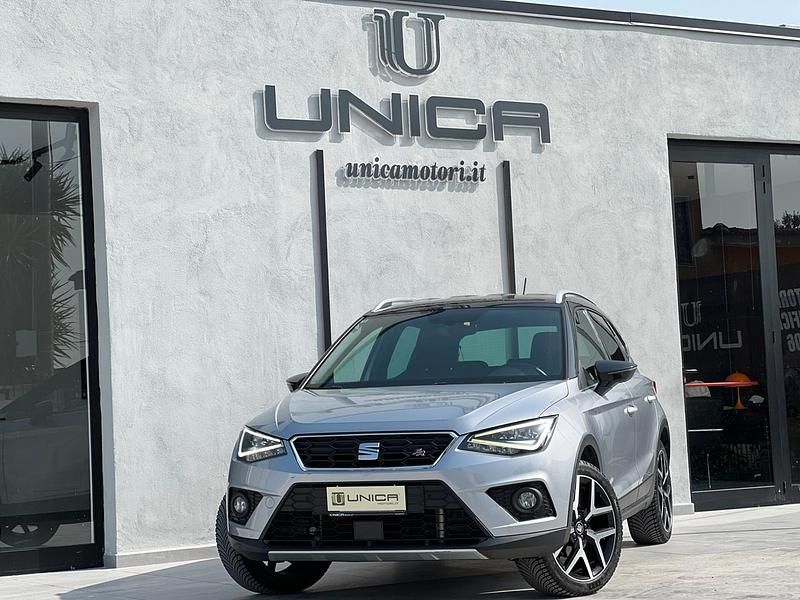 Usata Seat Arona FR 90 CV (66 kW) 2019 Argento SUV
