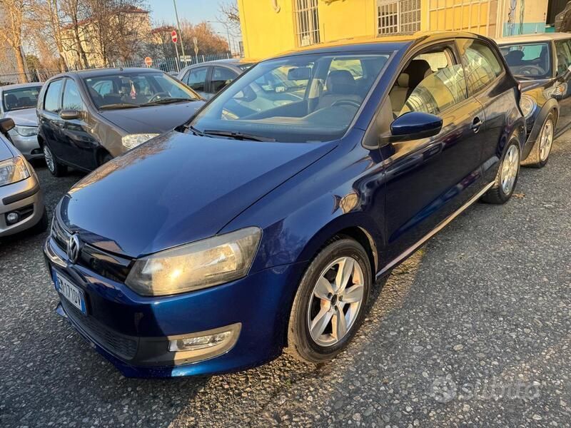 Usata VW Polo 75 CV (55 kW) 2012 Blu Berlina