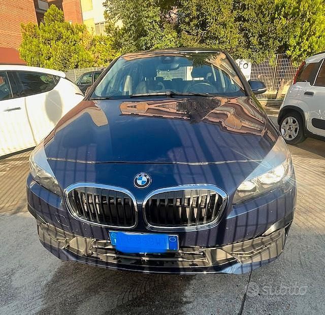 Usata BMW 216 Active Tourer 2018 Blu Monovolume