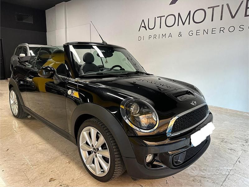 Usata Mini Cooper S Cabriolet 184 CV (135 kW) 2013 Nero Cabrio