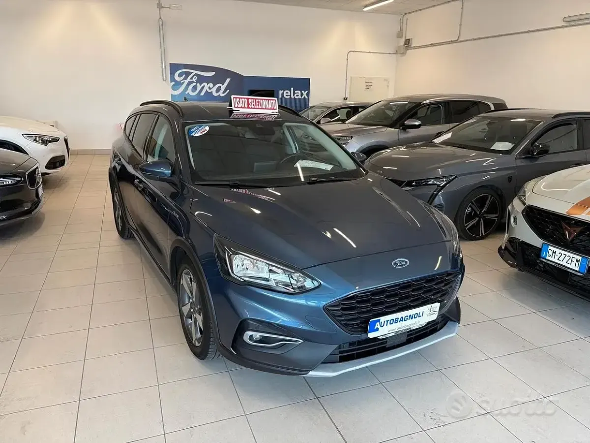 Usata Ford Focus Active 125 CV (91 kW) 2019 Bluazzurro Station wagon