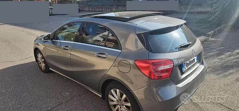 Usata Mercedes A200 Edition 136 CV (100 kW) 2015 Grigio Berlina