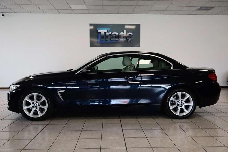 Usata BMW 420 Comfort Edition 184 CV (135 kW) 2015 Blu Cabrio