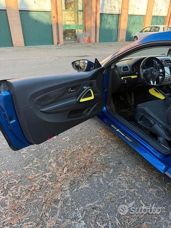 Usata VW Scirocco 122 CV (89 kW) 2009 Blu Coupé