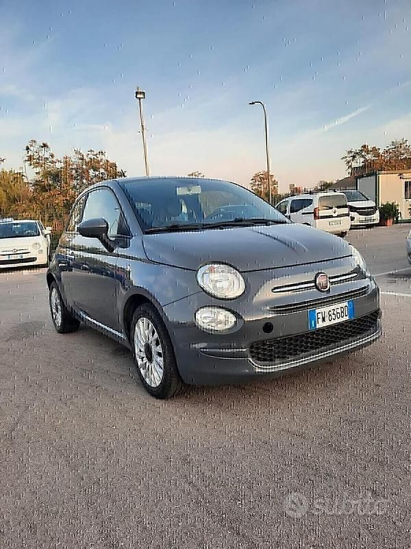Usata Fiat 500 Lounge 69 CV (50 kW) 2019 Grigio Berlina