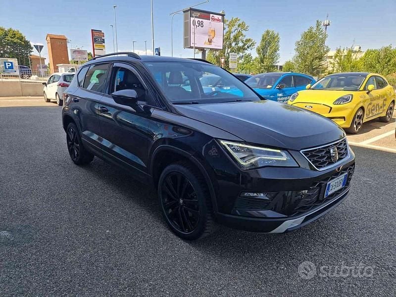 Usata Seat Ateca Black Edition 116 CV (85 kW) 2020 Nero SUV