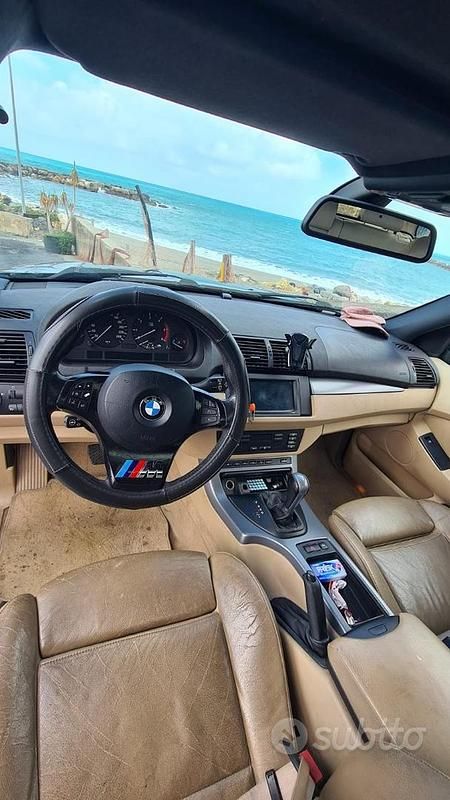 Begagnad BMW X5 218 HK (160 kW) 2005 Svart SUV