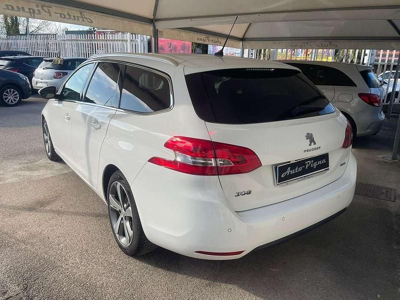 Usata Peugeot 308 Allure 120 CV (88 kW) 2016 Bianco Station wagon