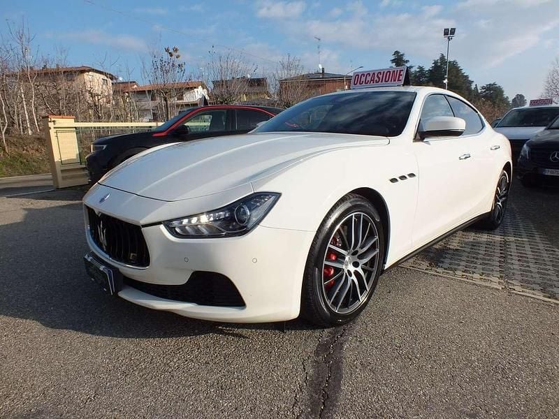Usata Maserati Ghibli 250 CV (183 kW) 2017 Bianco Berlina