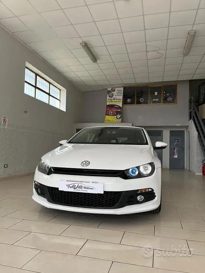 Usata VW Scirocco R-line 122 CV (89 kW) 2013 Bianco Coupé